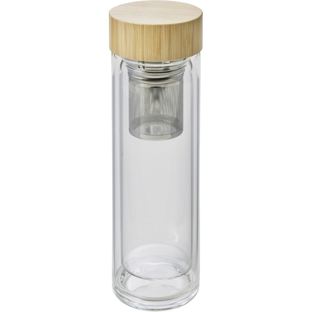 Glastermos 420 ml med sil för att täcka botten, produktbild (1)