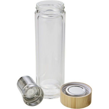 Glastermos 420 ml med sil för att täcka botten, produktbild (2)