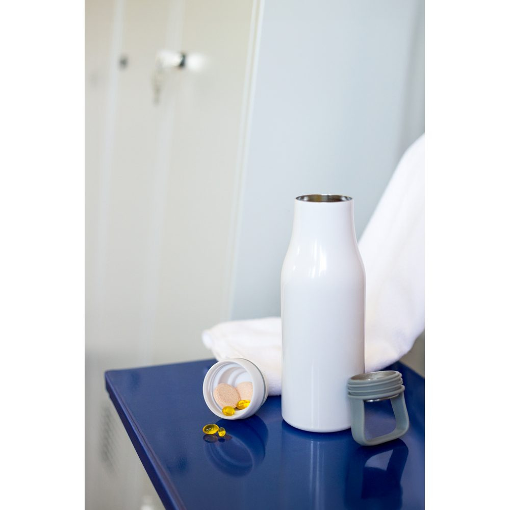 Termosflaska 500 ml Air Gifts, kopp med behållare | Jessica, svart, produktbild (1)