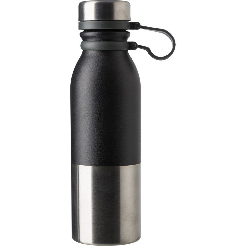 Termoflaska 600 ml, svart, produktbild