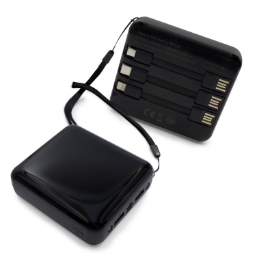 Powerbank 10000 mAh, 3 laddningskablar ingår | Tim, produktbild (2)
