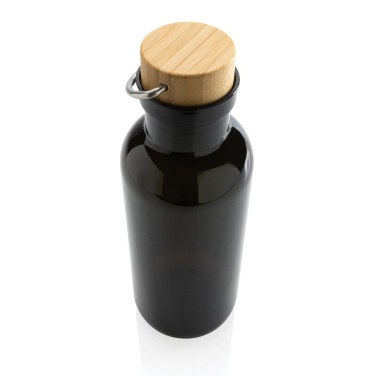 GRS RPET-flaska med bambulock och handtag, produktbild (3)