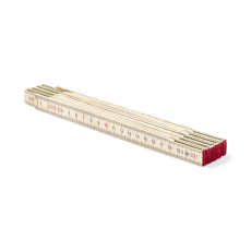 Hopfällbar trämeter 2 m