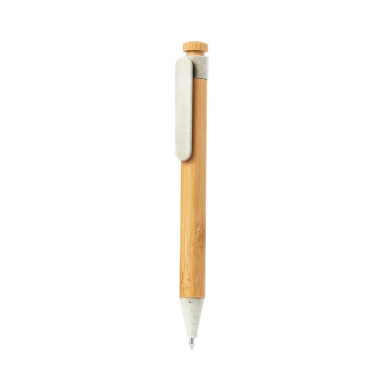 Bambu kulspetspenna, neutral, produktbild (4)