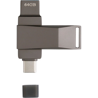 USB-minne 64 GB, grafit, produktbild (2)