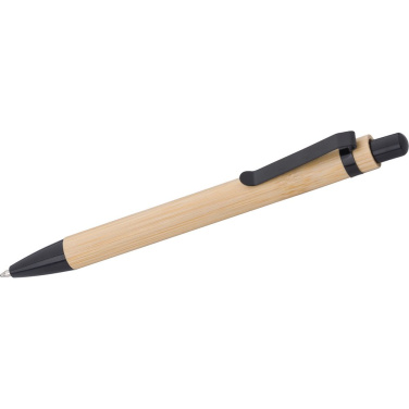 Bambu kulspetspenna, svart, produktbild (4)