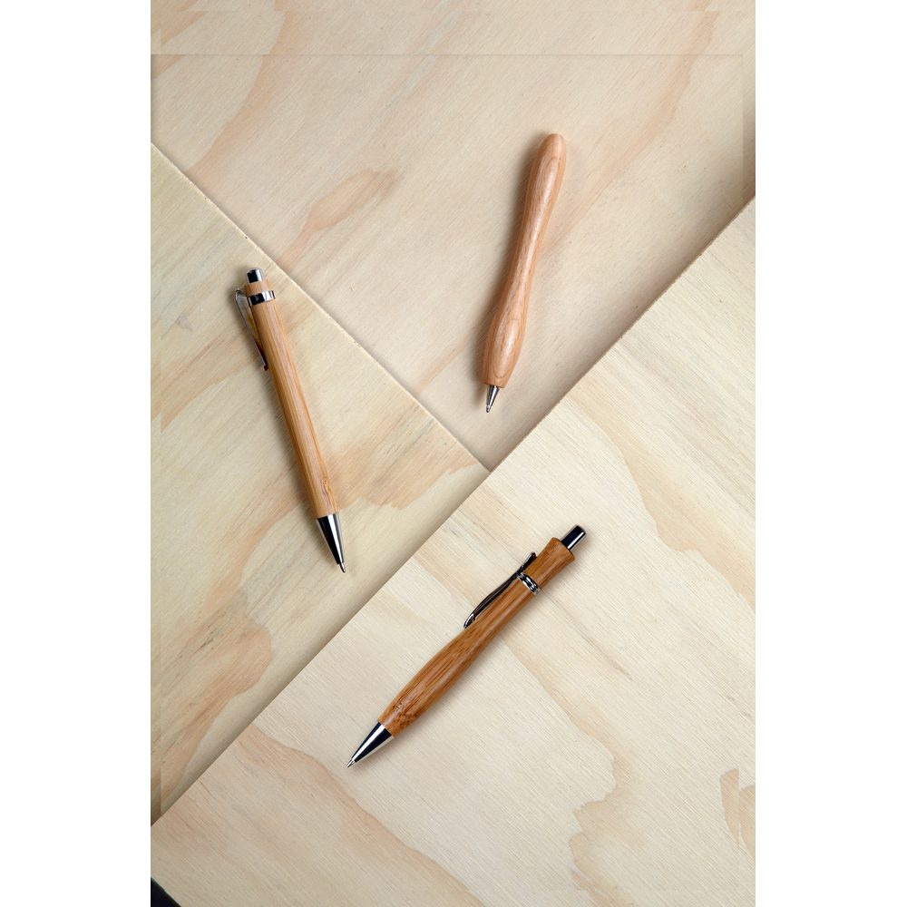 Bambu kulspetspenna, svart, produktbild (1)