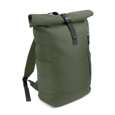 Rolltop RPET-ryggsäck | Eiddwen, grön, produktbild (2)
