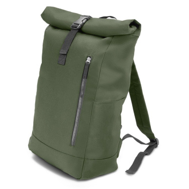 Rolltop RPET-ryggsäck | Eiddwen, grön, produktbild (3)