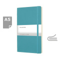 MOLESKINE anteckningsbok ca A5, turkos