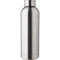 Termoflaska 500 ml tillverkad av återvunnet rostfritt stål, silver