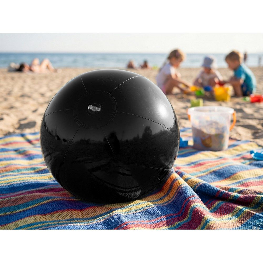 Uppblåsbar strandboll | Brianda, svart, produktbild (1)