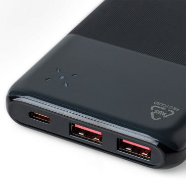 Powerbank 10000 mAh, svart, produktbild (3)