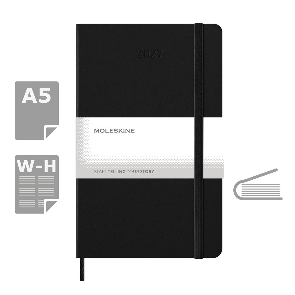 MOLESKINE dagbok, produktbild (1)