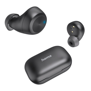 Trådlösa hörlurar Hama Spirit Chop II, svart, produktbild (2)