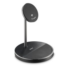 Magnetisk trådlös laddare 2 i 1, 15 W Hama
