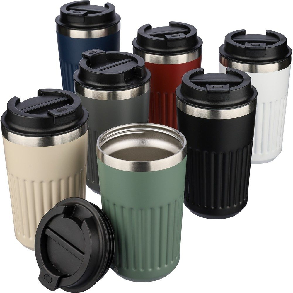 Termomugg 400 ml, vinröd, produktbild (1)