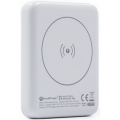 Magnetisk powerbank 5000 mAh BrandCharger Powercharge Air, vit