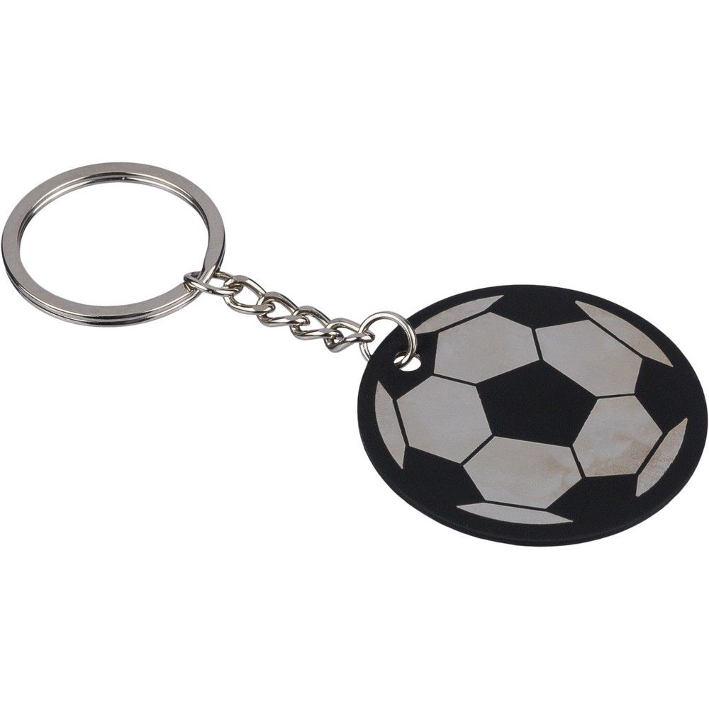 Rund nyckelring "fotboll", produktbild (1)