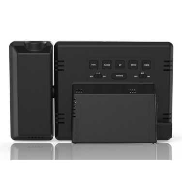Skrivbordsklocka med väckarklocka, projektor Hama Plus Charge, produktbild (3)