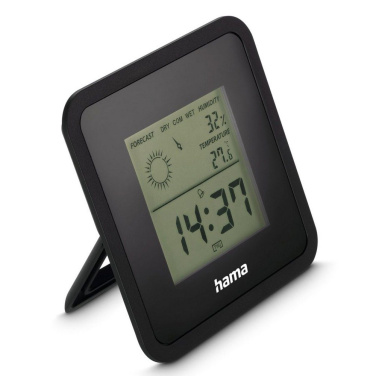 Termometer, hygrometer Hama Borneo, svart, produktbild (4)