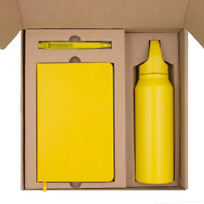 Presentset, termosflaska, penna, anteckningsbok | Giffray