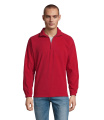 NESS SWEAT FLEECE 1/4 ZIP, Röd