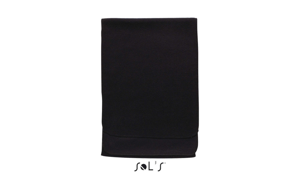 ARCTIC UNISEX FLEECE SCARF, Svart, M, produktbild