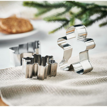 Set med kakformar för julkakor, Beige, produktbild (2)