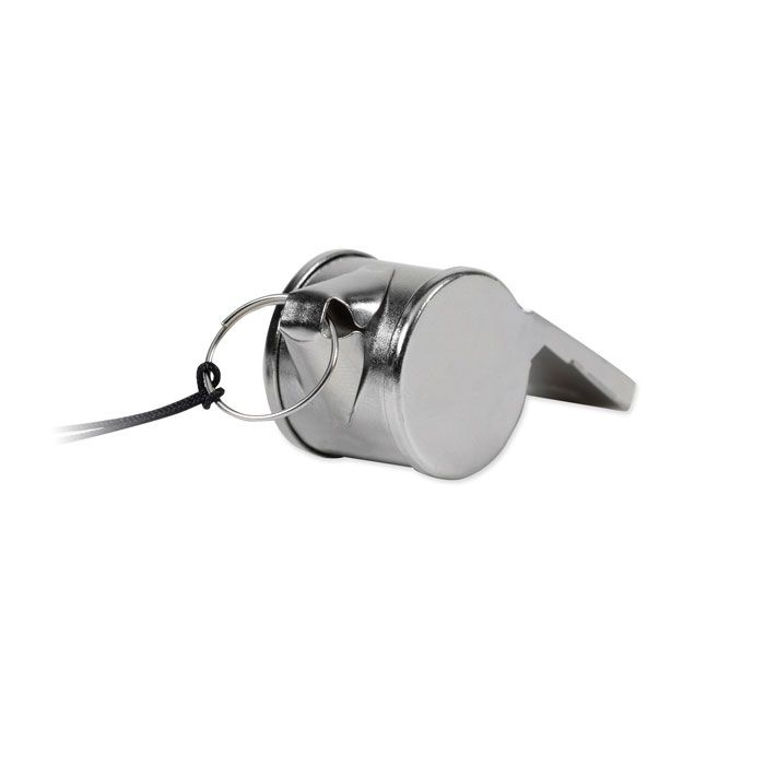 Metall visselpipa, Silver, produktbild (1)