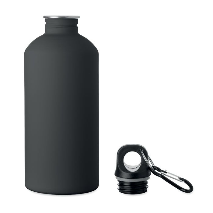 Flaska med enkel vägg 500 ml, Svart, produktbild (1)