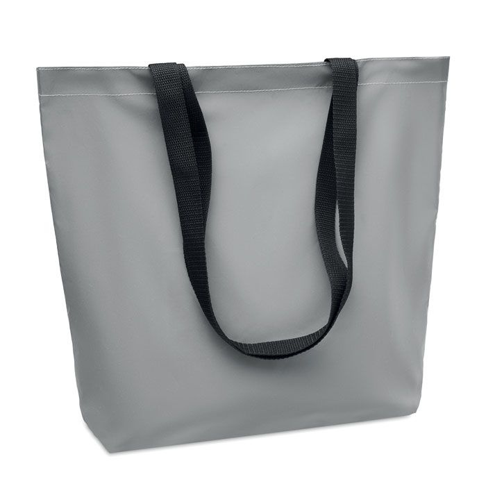 Kasse i reflexmaterial, Matt Silver, produktbild (1)
