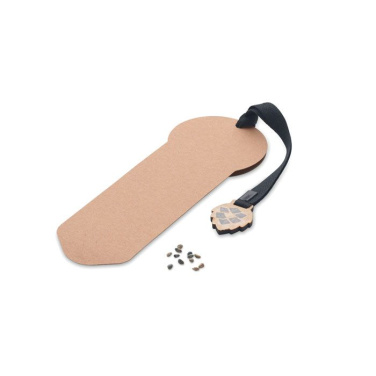Bokmärke i furu, Beige, produktbild (2)