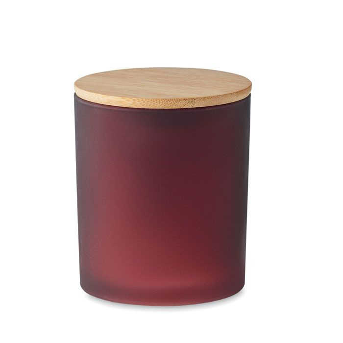 Växtbaserat vaxljus 200 gr, Bourgogne, produktbild (1)