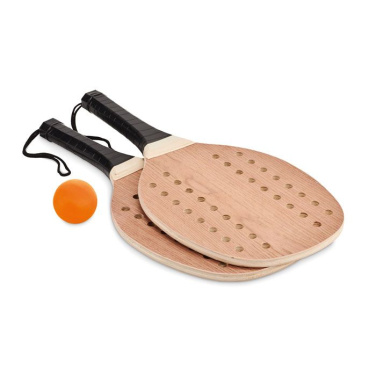 Strandtennisset, Trä, produktbild (2)