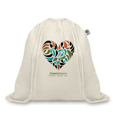Gymnastilpåse, Beige, produktbild (3)
