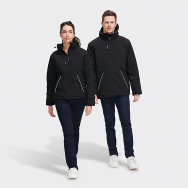 ROCK HERR WINTER SOFTSHELL, Svart, S, produktbild (3)