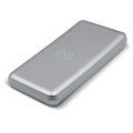 Elite Powerbank med trådlös laddning 8000mAh, silver