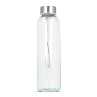 Vattenflaska i glas 500 ml, transparent, produktbild (2)