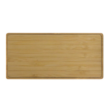 Powerbank bambu med solpanel 8000mAh, trä, produktbild (2)