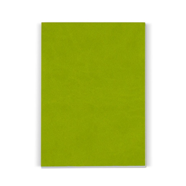 Noteblock i återvunnet papper, grön, produktbild (2)