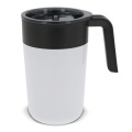 Kaffemugg 400 ml dubbelvägg, vit