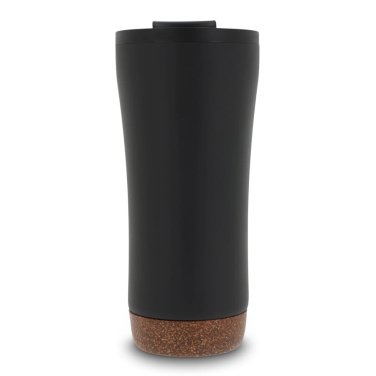 Tumbler 480 ml kork, svart, produktbild (4)