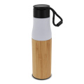 Termoflaska bambu 500 ml, vit