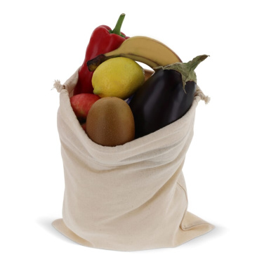 Presentpåse OEKO-TEX® bomull 140g/m² 30x45 cm, ecru, produktbild (2)