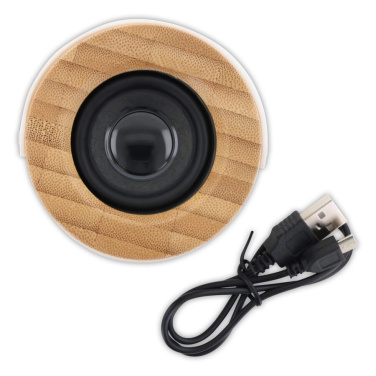 Wireless speaker bamboo 3W, trä, produktbild (3)