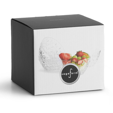 Sagaform Akryl picknickskål set om 4, transparent, produktbild (2)