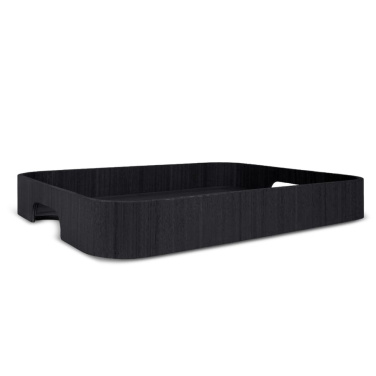 Sagaform Hanna tray, svart, produktbild (2)