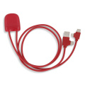 Xoopar Ice-C Charging cable, röd