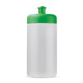 Sportflaska Biobaserad 500 ml basic, transparent / Grön